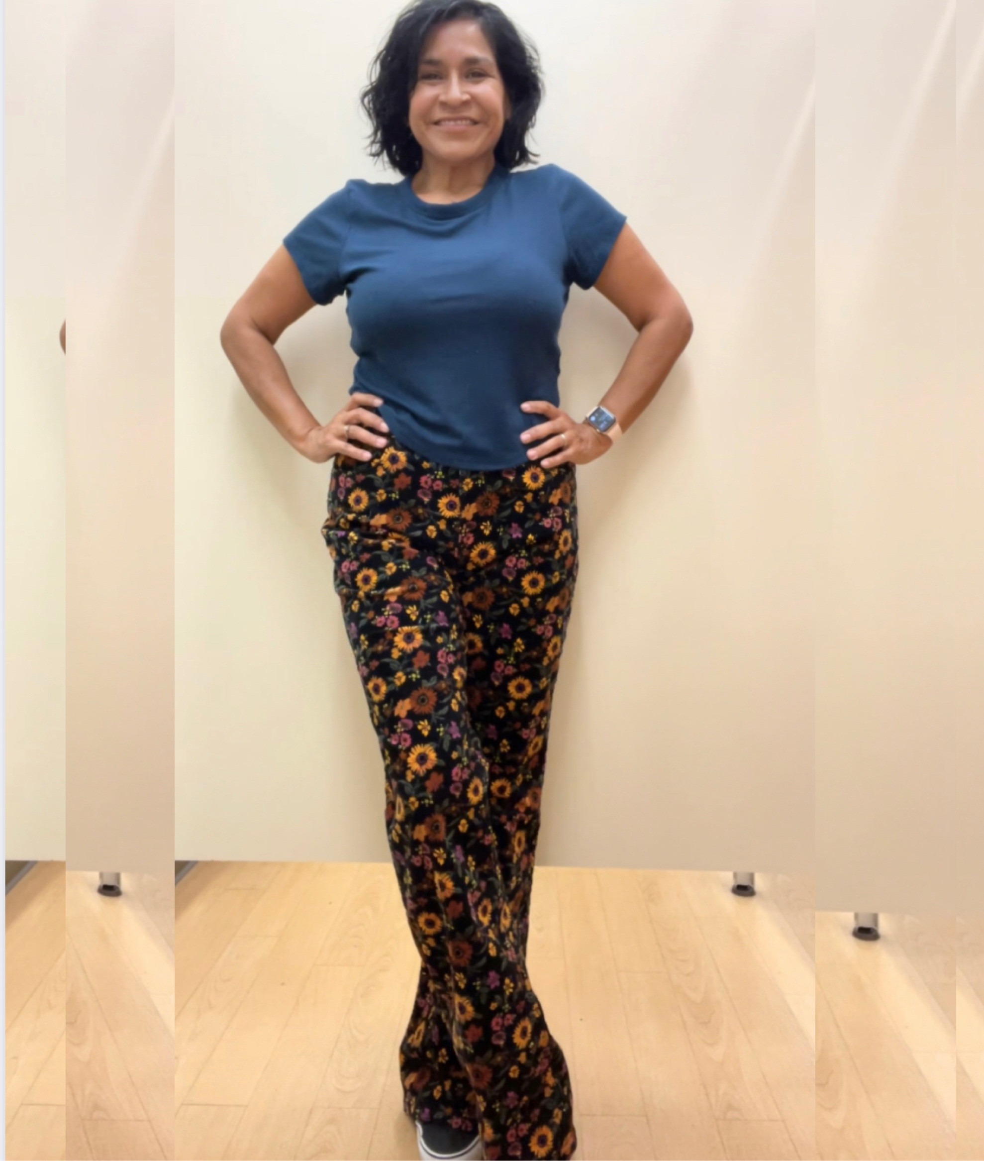 #wrangler#corduroy #flareleg #stretchcorduroy ##floralcorduroypants #flarelegfloralpants #retro #trendy #festival #boho #bohemianjeans #spring #flattering #kohls #oldnavy #croppedtee

#LTKcurves #LTKstyletip #LTKFind