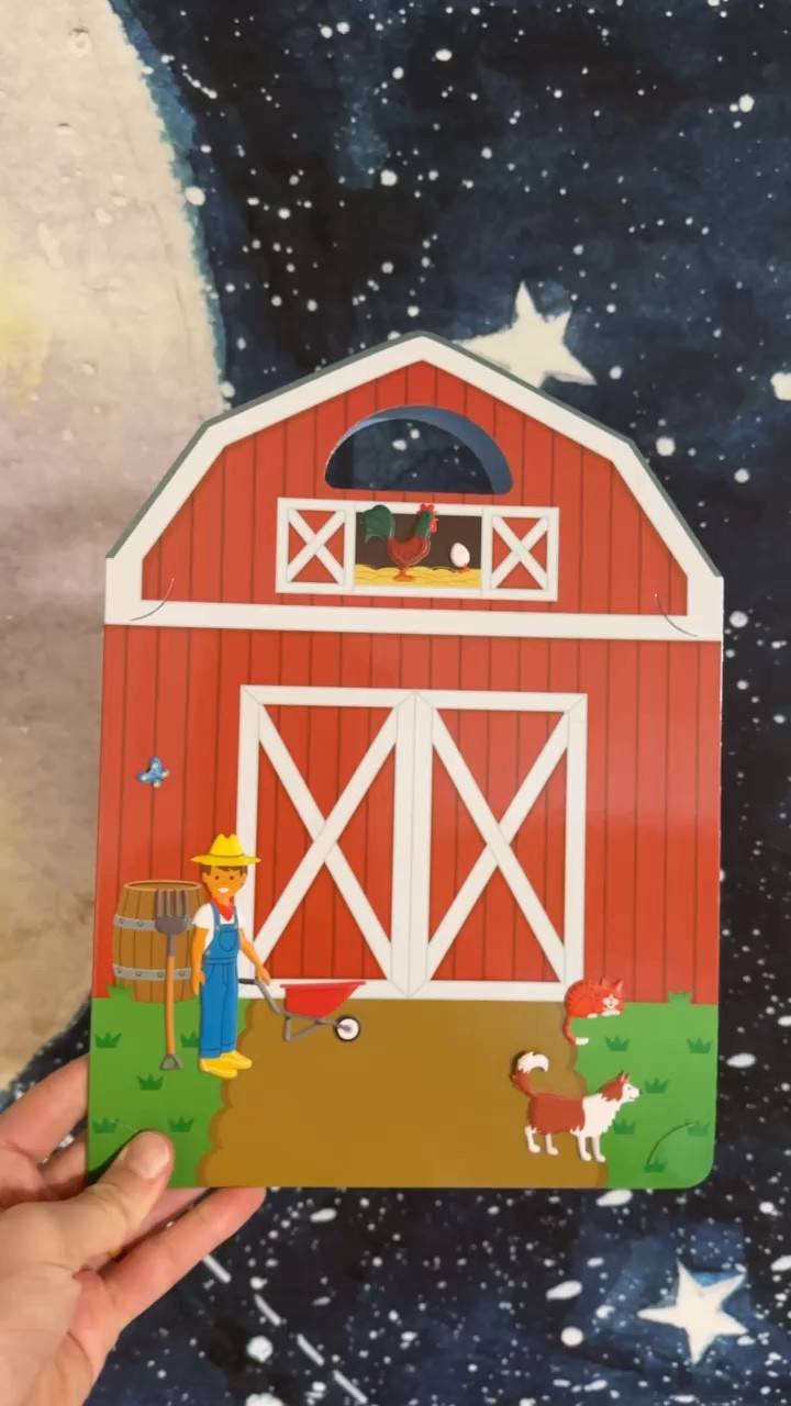 Toddler book - reusable sticker book - toddler activities 

#LTKbaby #LTKkids