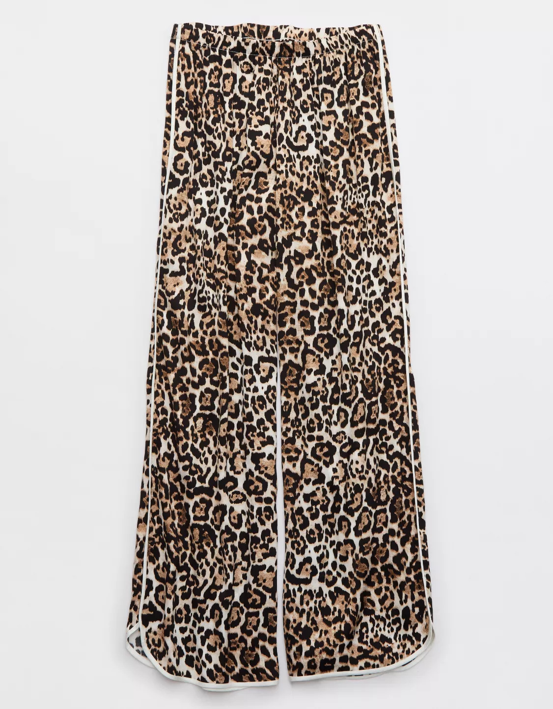 Aerie Off-Duty Satin Piping Trouser PJ | Aerie