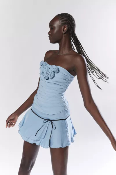 Lioness Jane Faux Leather Corset | Urban Outfitters (US and RoW)