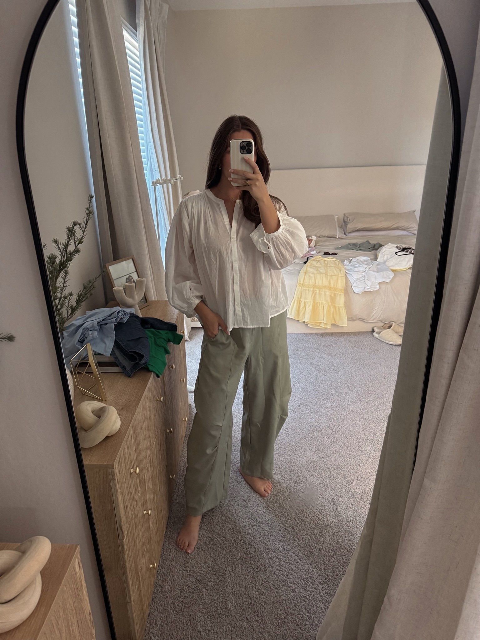 Wearing true size in top and bottoms!