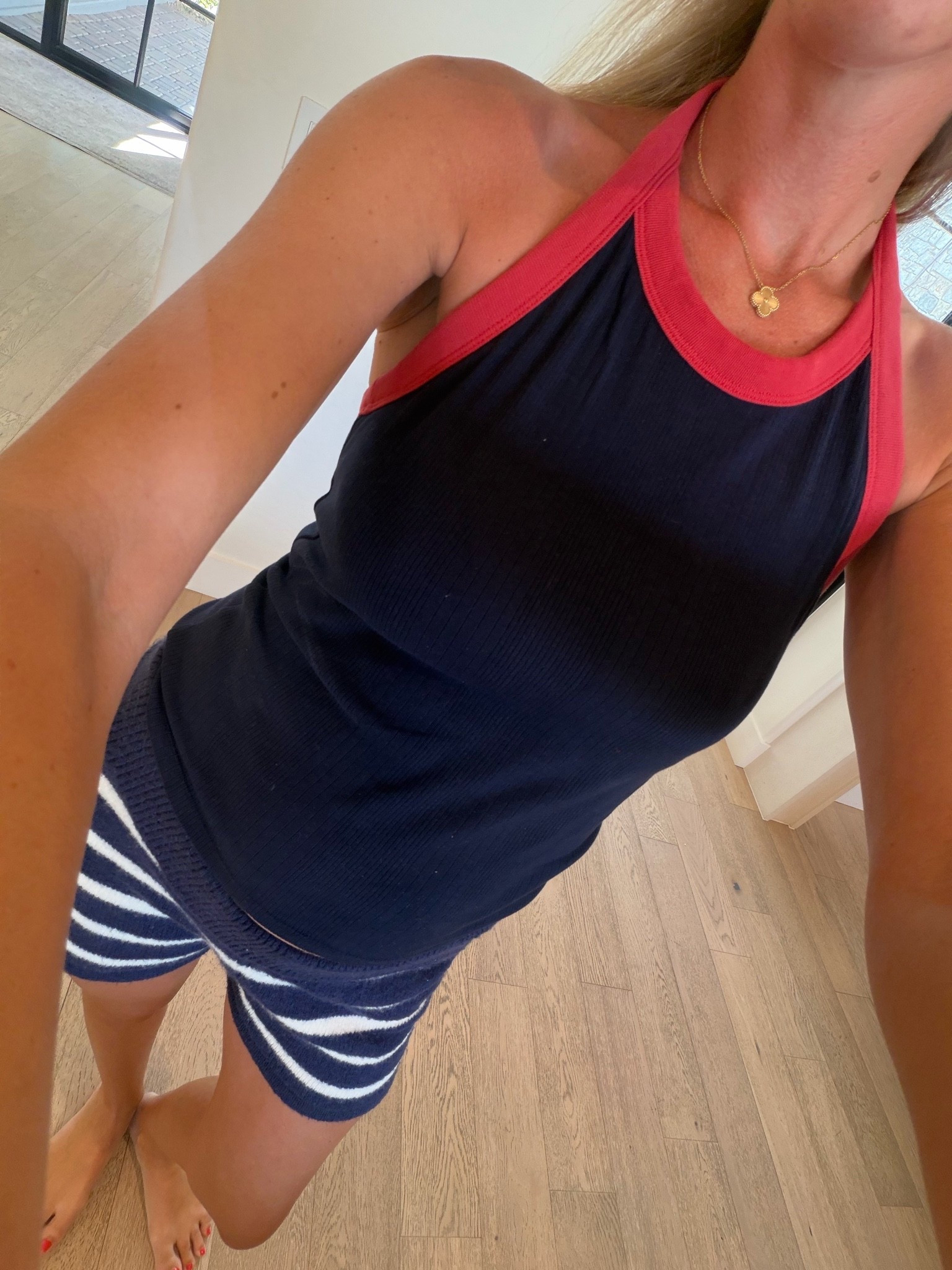 $15 target halter tank + the rest of my 4th of July order for me and the kids!!

#LTKSaleAlert