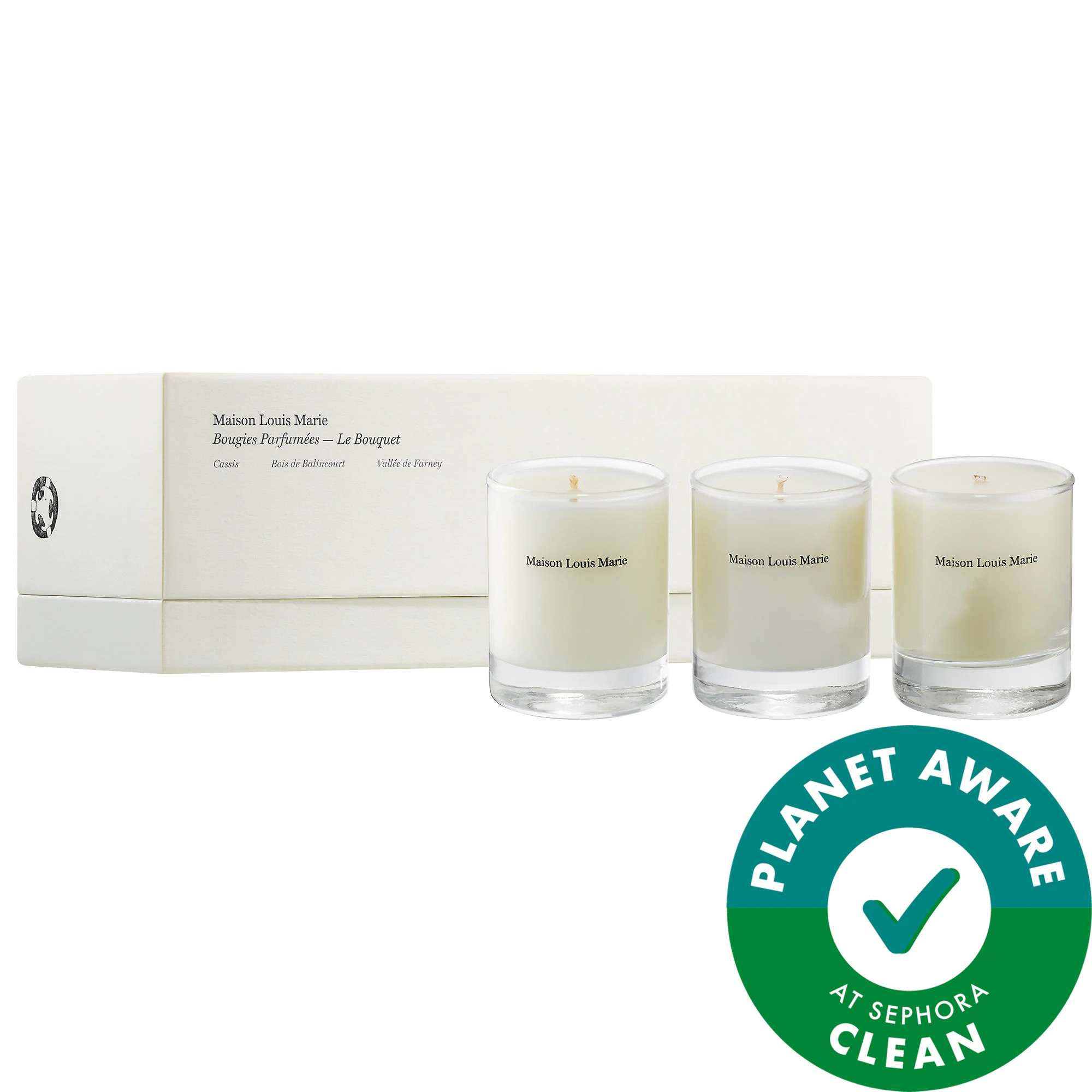Maison Louis Marie Le Bouquet Candle Trio Set 3 x 2.5 oz | Sephora (US)