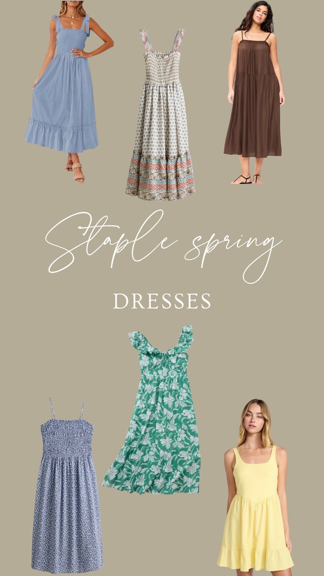The cutest dresses for springtime🤍

#LTKootd #LTKSeasonal