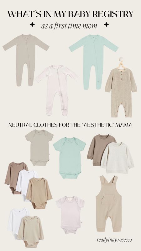 gender neutral baby clothes for the aesthetic mama 

#LTKunder50 #LTKFind #LTKbaby
