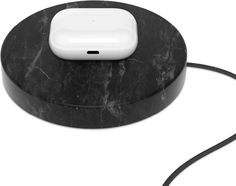 EINOVA Charging Stone - Beautiful Wireless Charger, 10W Fast Charger with Built-in Durable Braide... | Amazon (US)