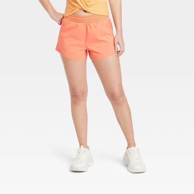 Women's Mid-Rise Run Shorts 3" - All in Motion™ | Target