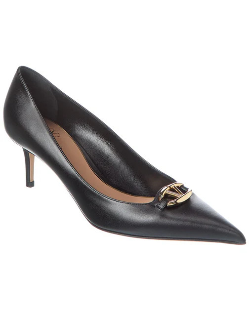 Valentino VLogo 60 Leather Pump | Shop Simon