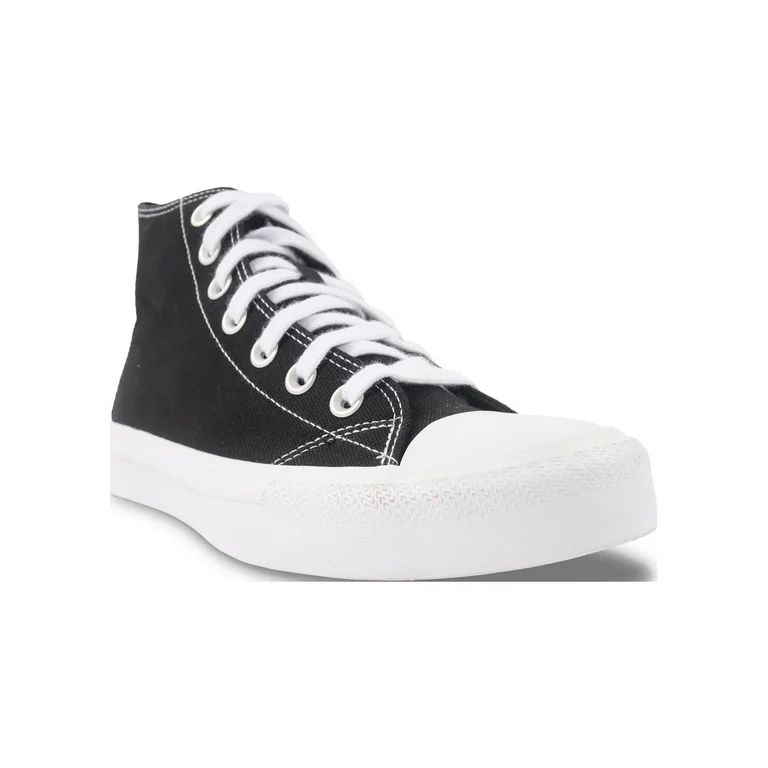 No Boundaries Women's High Top Canvas Sneakers - Walmart.com | Walmart (US)