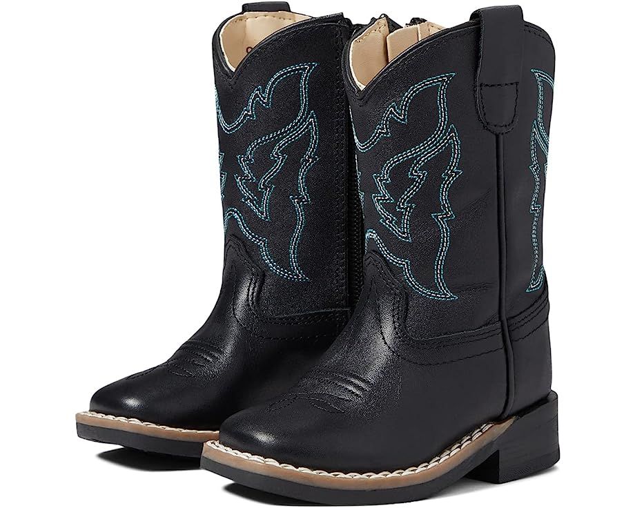 Old West Kids Boots Onyx (Toddler) | Zappos
