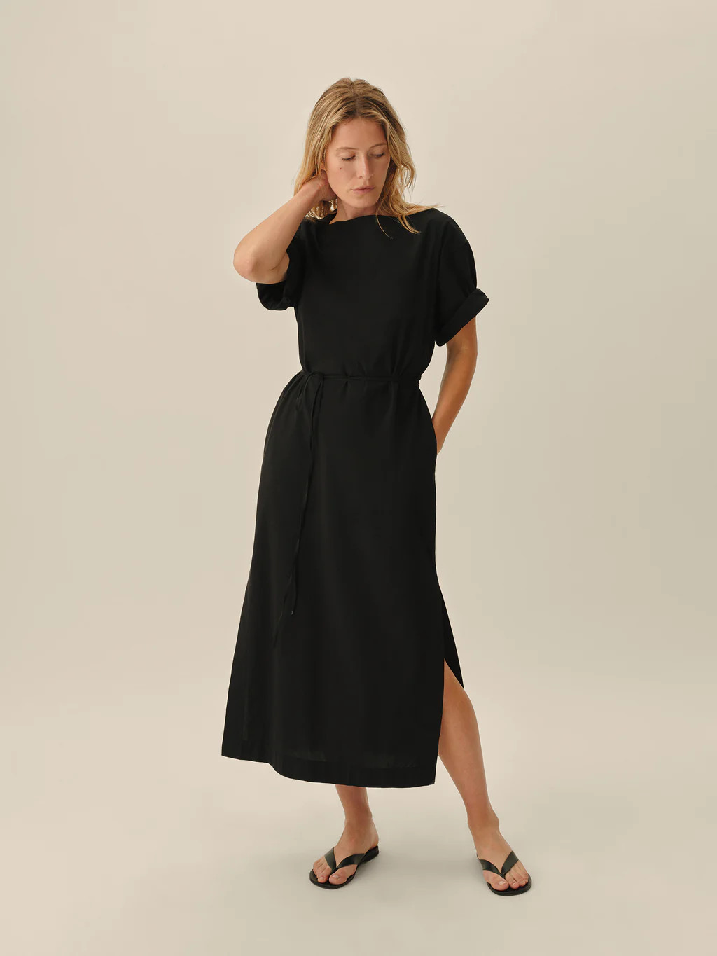 Black Mainstay Nomad Dress - Buck Mason- Modern American Classics | Buck Mason