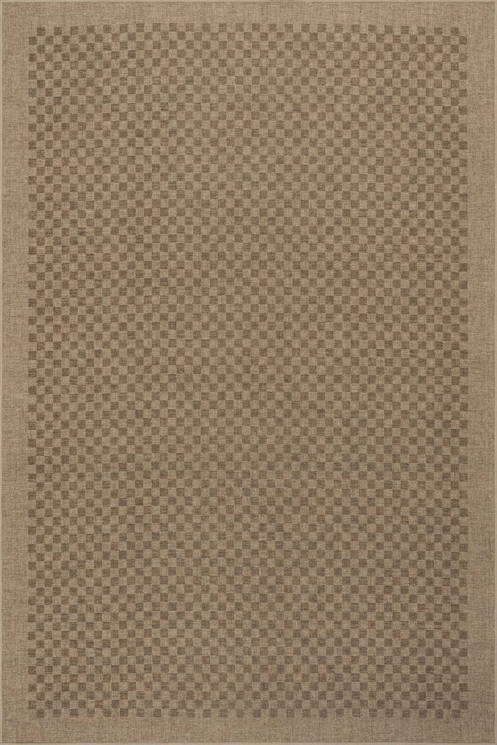 Color: BrownWatts Checkered Washable Rug by Nate Berkus | Brown Brown swatchWatts Checkered Washa... | Rugs USA