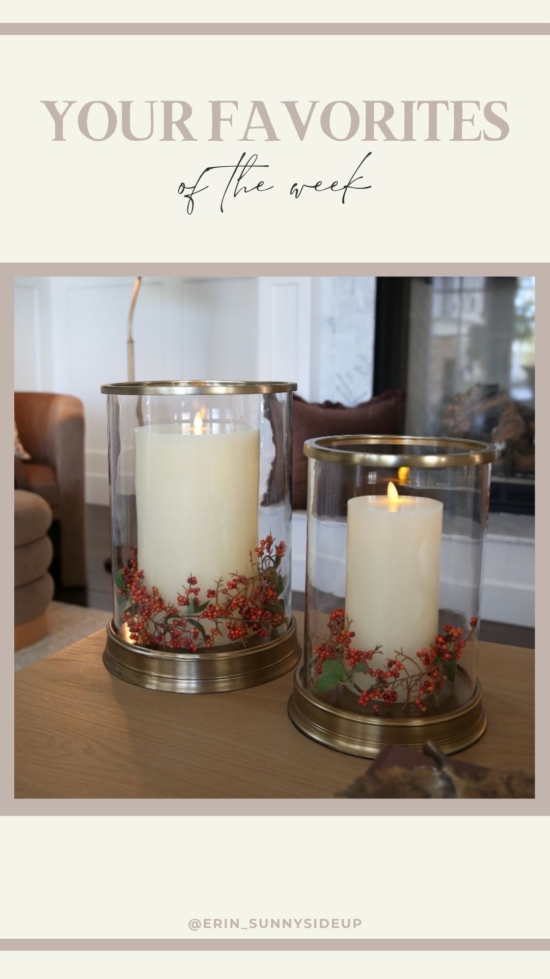 The best filler + candle filler for fall ❤️
