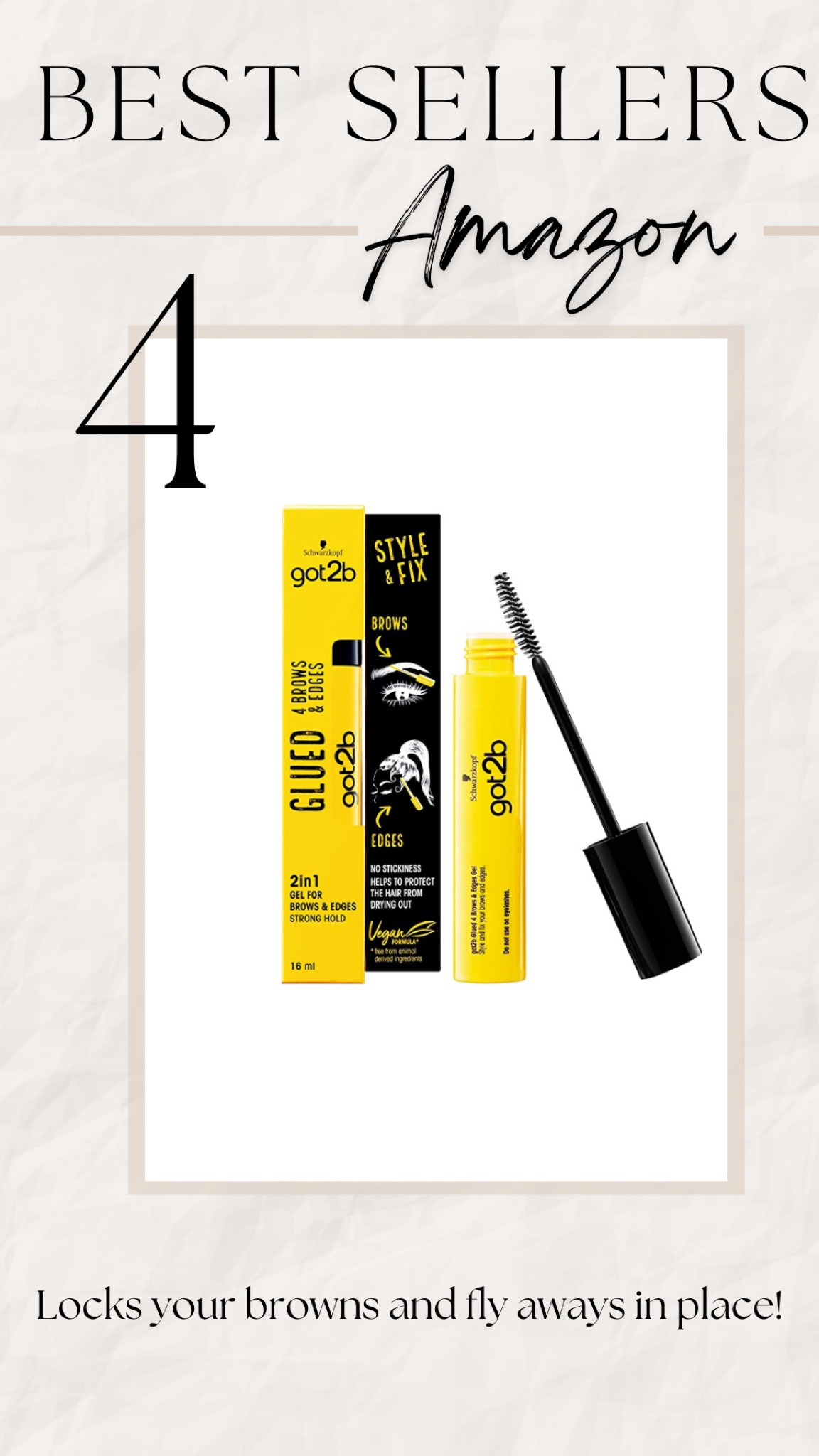 This will lock your brows in place!! 

#LTKbeauty