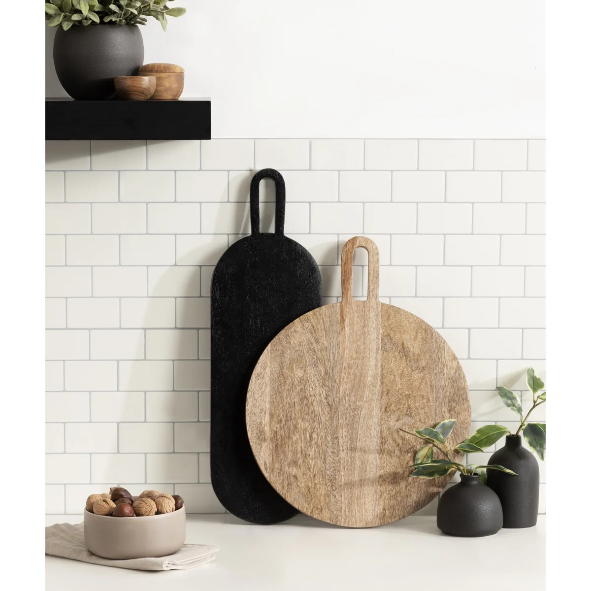Greenebaum Solid Wood Tray - Set of 2 | Wayfair North America