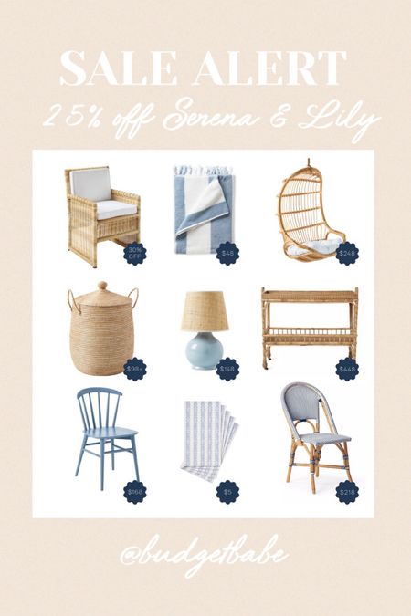 Serena and Lily Memorial Day sale, you’d be surprised at how many affordable finds they have!! Great time to buy rugs, outdoor patio furniture, home decor accents and more. #sale

#LTKFindsUnder100 #LTKHome #LTKSaleAlert