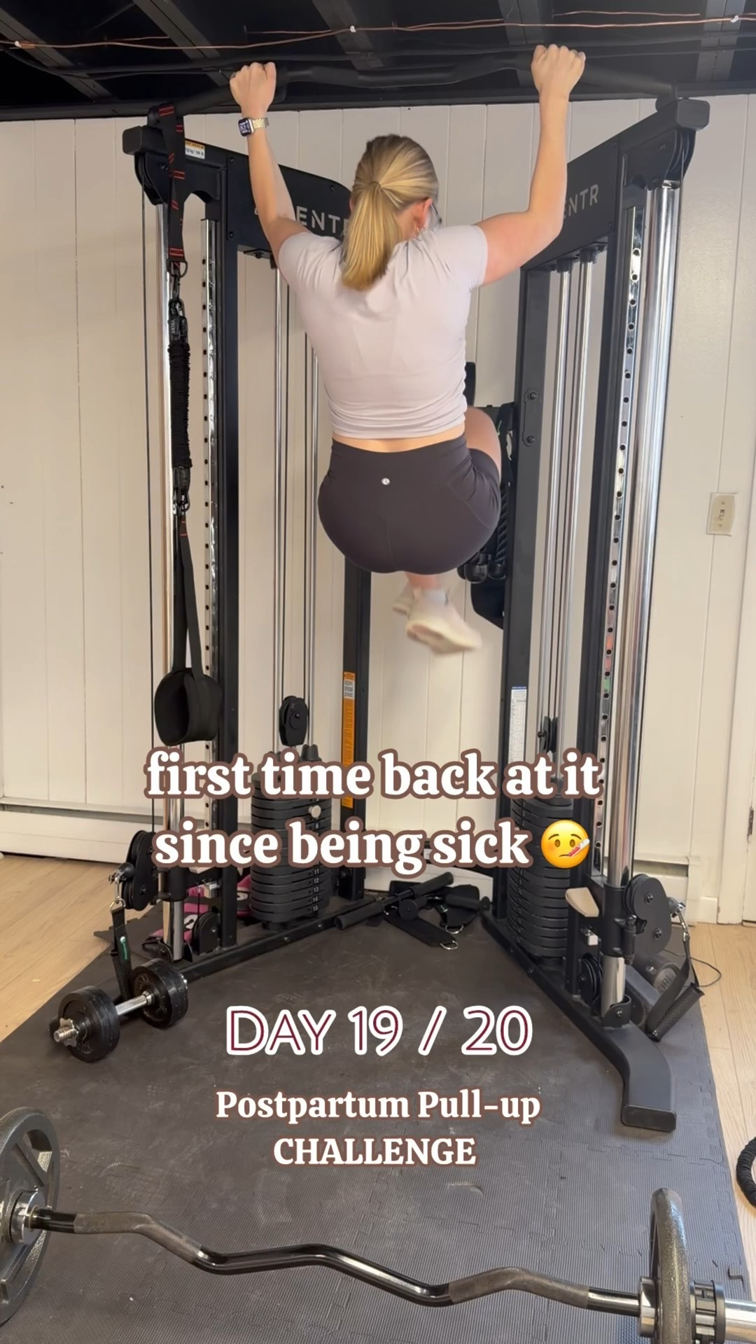 After not feeling great all week, finally getting back at it. 
Trying not to lose motivation, as a week off has prevented me from making gains. Giving myself grace! 

Shop my workout outfit l! Lilac fitted athletic shirt and grey comfy biker shorts. 

#LTKActive #LTKfitnessgoals