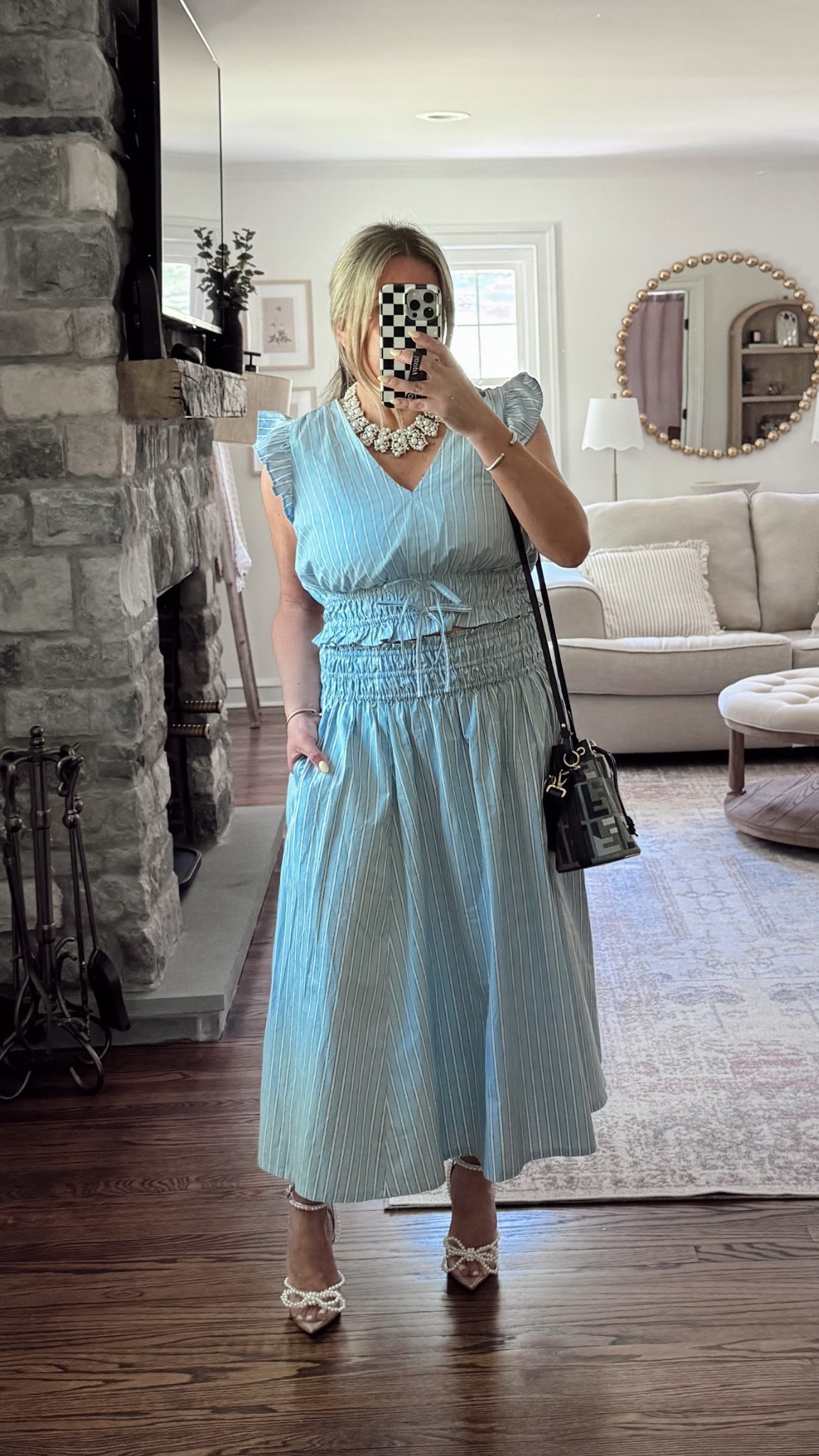 Matching fit! Spring ootd
Spring outfit inspo 
Mother’s Day outfit inspo 

New bag rental this month! @Vivrelle 
RACHELWALKER~ 1st month free 

#LTKootd #LTKSaleAlert #LTKMothersDay