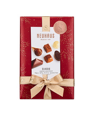Neuhaus Holiday Ballotin Assorted Chocolate Gift Box, 0.5 lbs - Macy's | Macy's