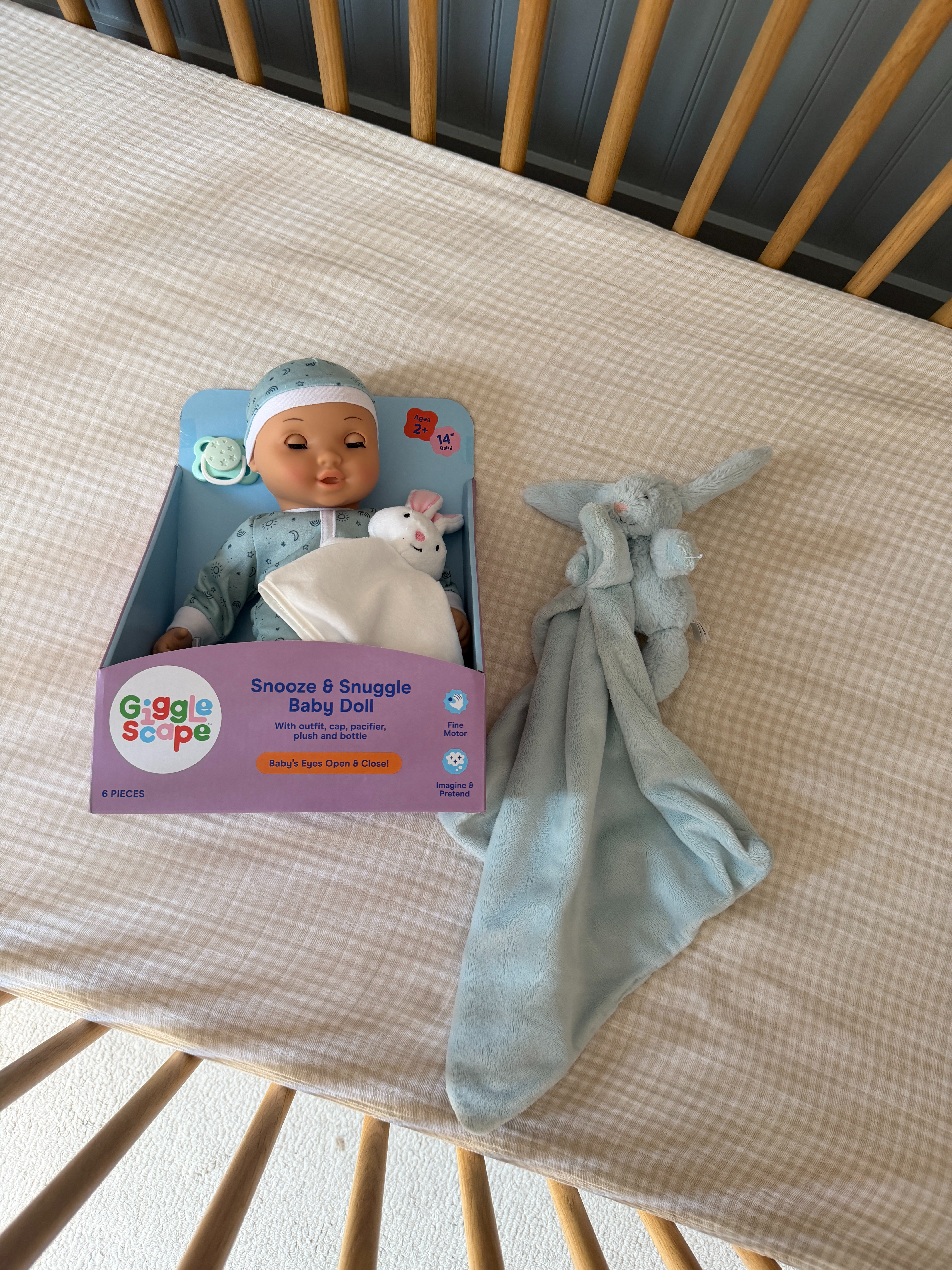 Just got this baby doll for my toddler who's about to become a big brother to get him used to "taking care" of and being gentle with the baby and it's only $15 and comes with a pack a bottle and a lovey 

 #LTKmomlife #LTKBaby #LTKKids