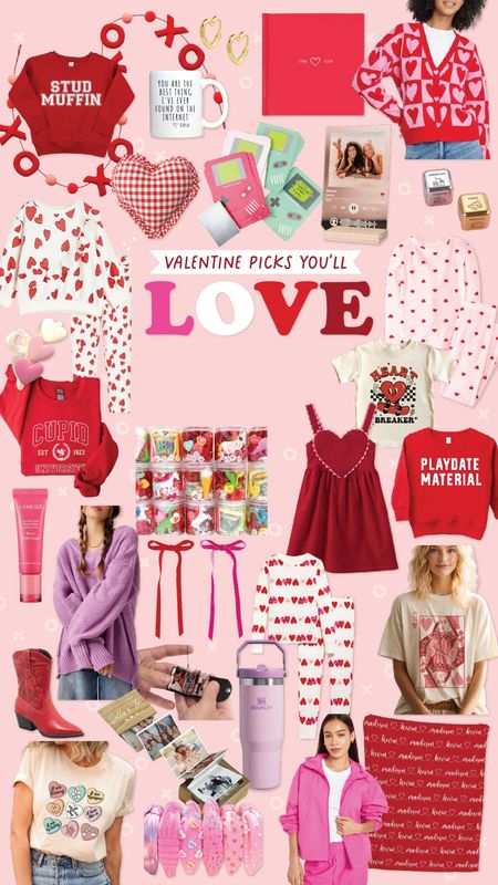 Get ready to feel the love! Snuggle up in these sweet sweatshirts and pajamas or add a dash of love to your home with these heart filled finds. 

#ValentinePicks #LoveIsInTheAir #ValentineStyle

#LTKfamily #LTKkids #LTKSeasonal