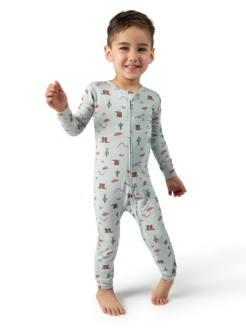 Modern Moments by Gerber Baby and Toddler Neutral Super Soft One-Piece Pajamas, Sizes 0/3 Months ... | Walmart (US)