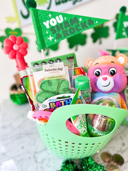 St Patrick's Day Celebration Basket of fun goodies🍀💚🍀💗

#LTKkids #LTKSeasonal #LTKfamily