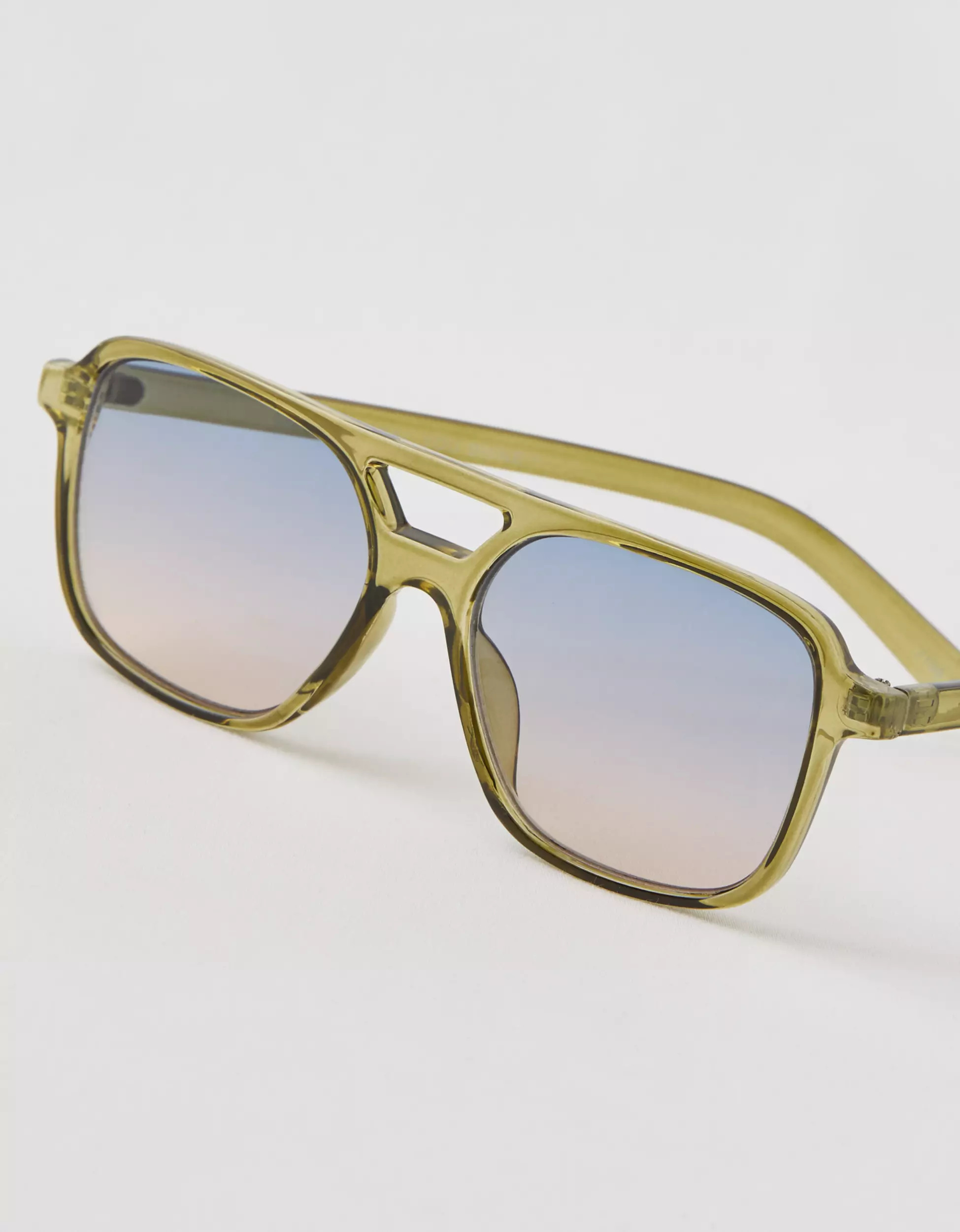 Aerie Double Bridge Sunglasses | Aerie