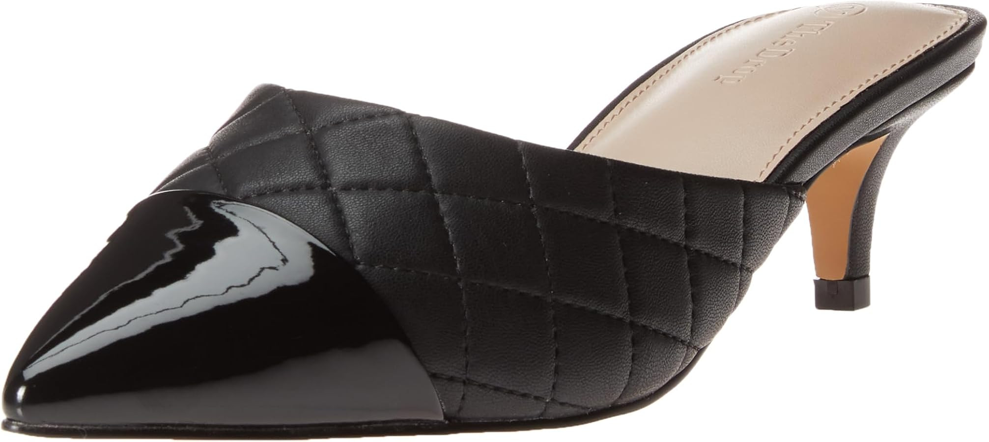The Drop Women's Paulina Pointed Toe Two-Tone Mule | Amazon (US)