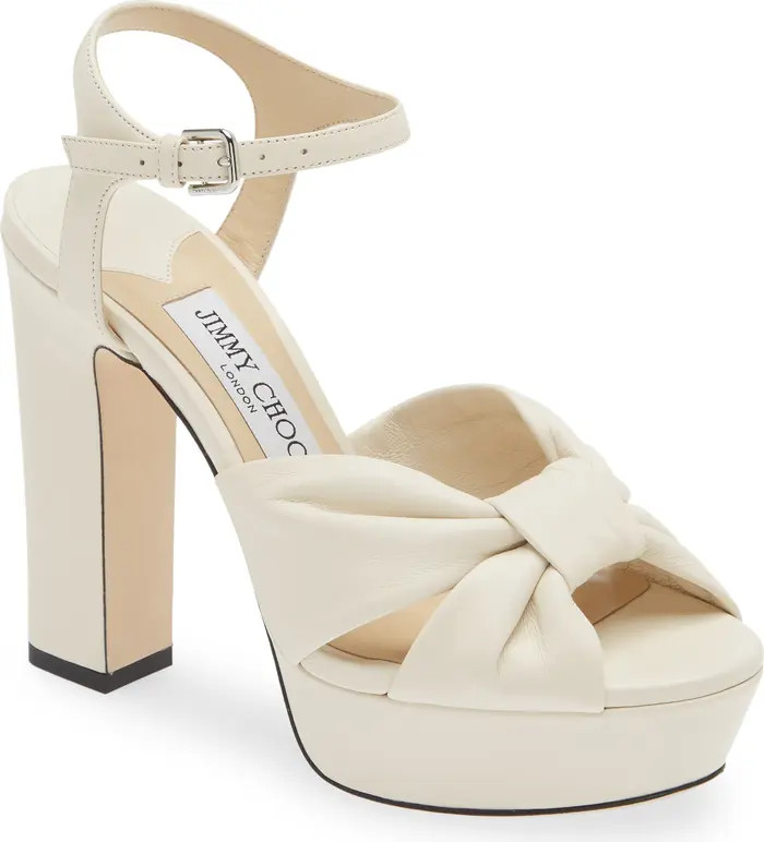 Jimmy Choo Heloise Platform Sandal (Women) | Nordstrom | Nordstrom
