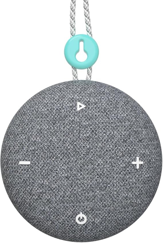 SNOOZ Go 2 Travel White Noise Sound Machine - 12 Sounds, Rechargeable Bluetooth Speaker, Nightlig... | Amazon (US)