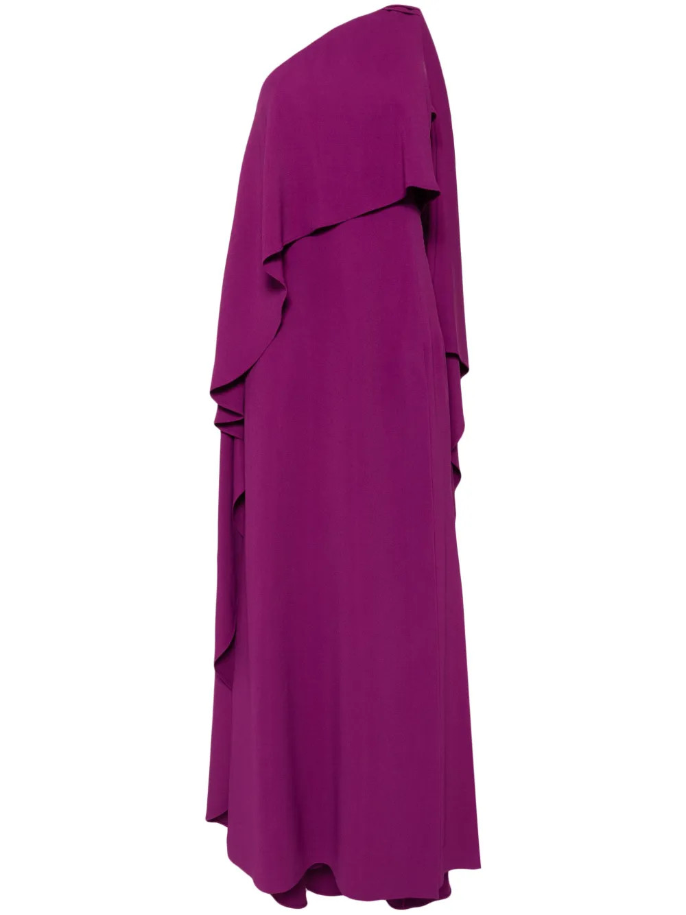 Elie Saab Robe Longue à Design Asymétrique | Violet | FARFETCH FR | Farfetch Global
