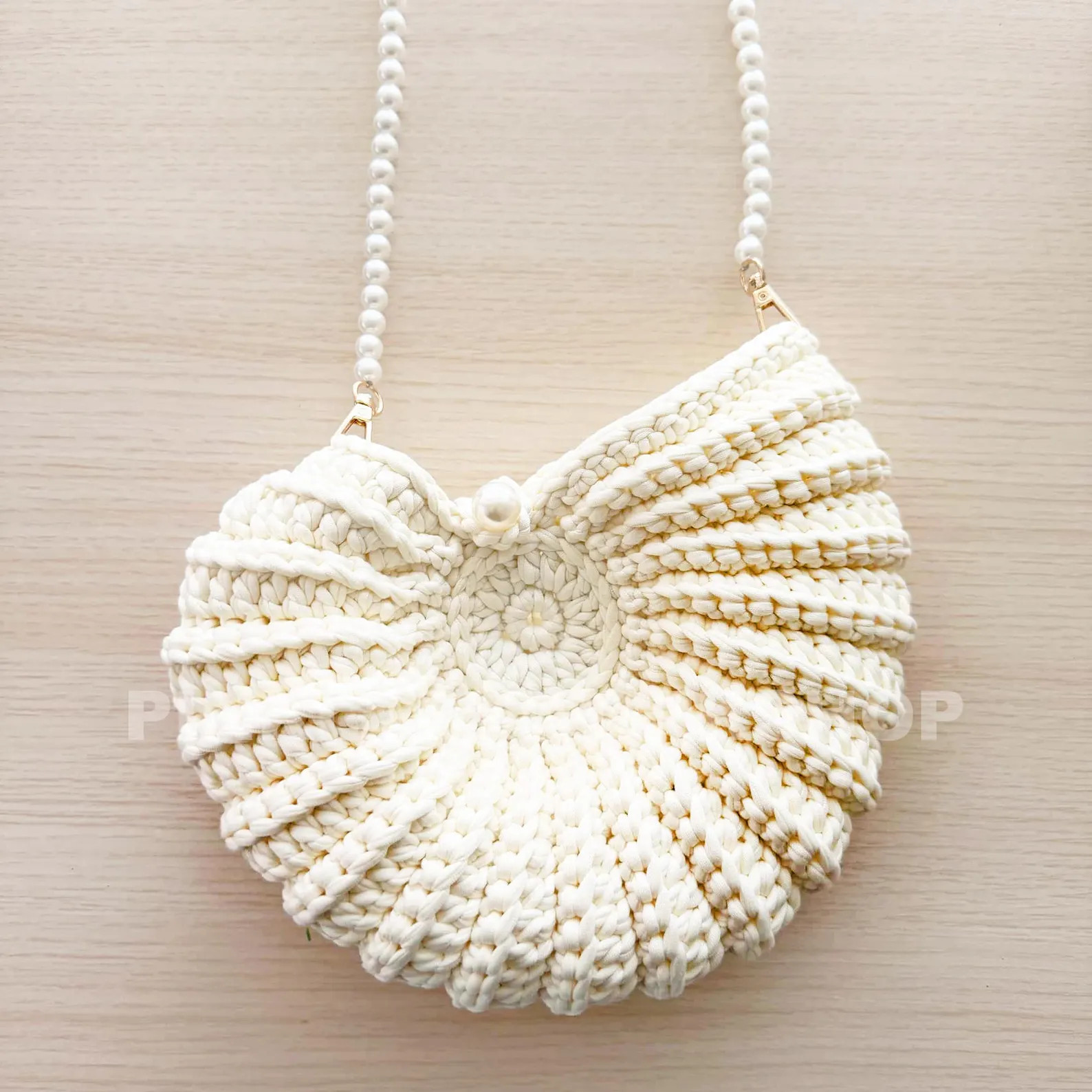 Crochet Spiral Shell Bag: Handmade Boho Crossbody Purse | Etsy (Global)