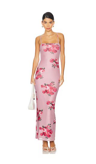 Sidney Dress in Mauve Floral | Revolve Clothing (Global)