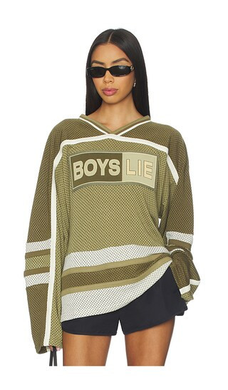 Boys Lie Better Half Garden Mother Pucker Jersey Tee in Green. | Revolve Clothing (Global)