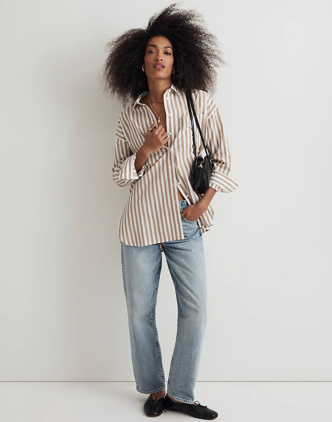 Signature Poplin Oversized Shirt | Madewell