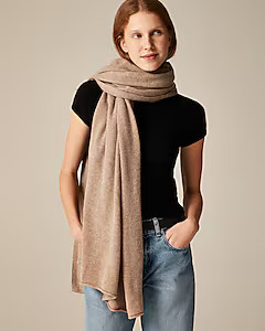 Oversized cashmere wrap | J. Crew US