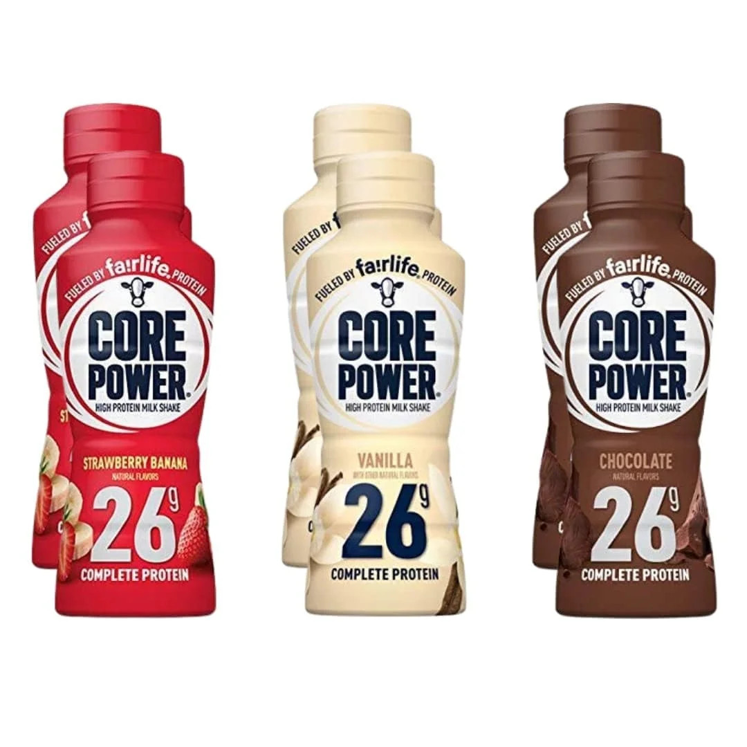 Fairlife Core Power 26g Protein Milk Shakes Variety Pack, Ready To Drink for Workout Recovery 6 P... | Walmart (US)