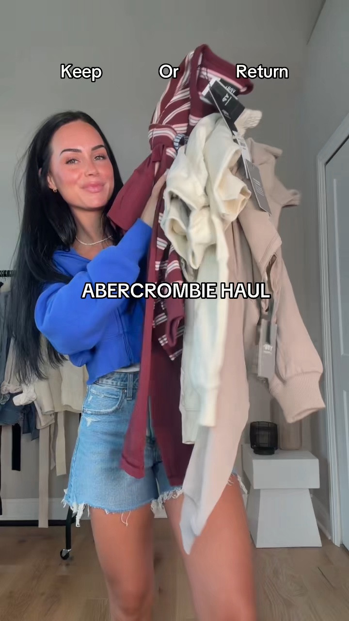 Abercrombie Haul 🛒 Keep or return?!? ✨

My sizing 5’7, 145lbs, 32dd
