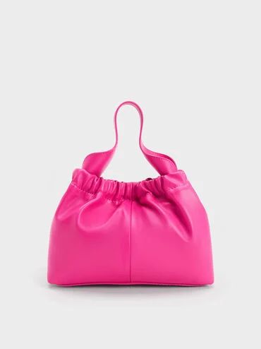 Ally Ruched Slouchy Bag | Charles & Keith US