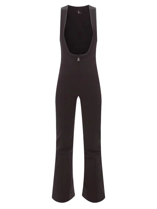 Moncler Grenoble - Logo-patch Softshell Ski Suit - Womens - Black | Matches (US)