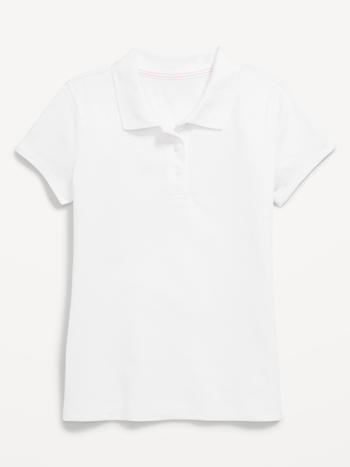 School Uniform Jersey-Knit Polo Shirt for Girls | Old Navy (US)