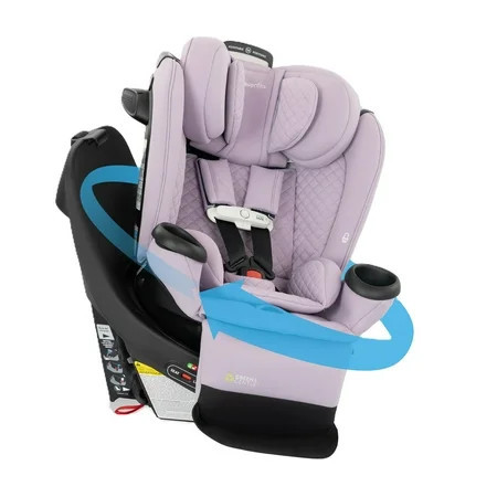 Evenflo Gold Revolve360 Extend All-in-One Rotational Car Seat with SensorSafe, Agate, Pink | Walmart (US)