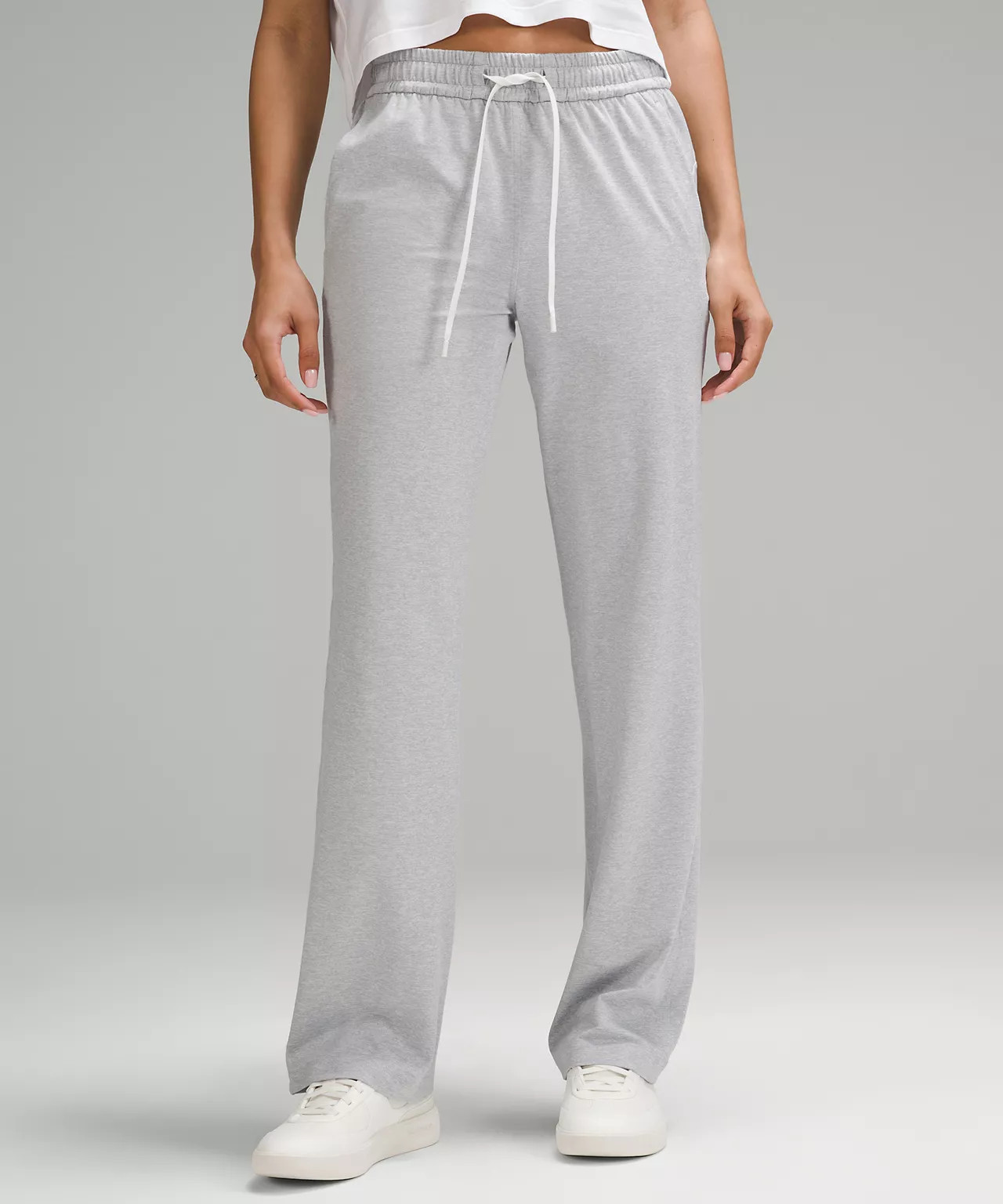 Soft Jersey Straight-Leg Mid-Rise Pant *Tall | Women's Pants | lululemon | lululemon (CA)