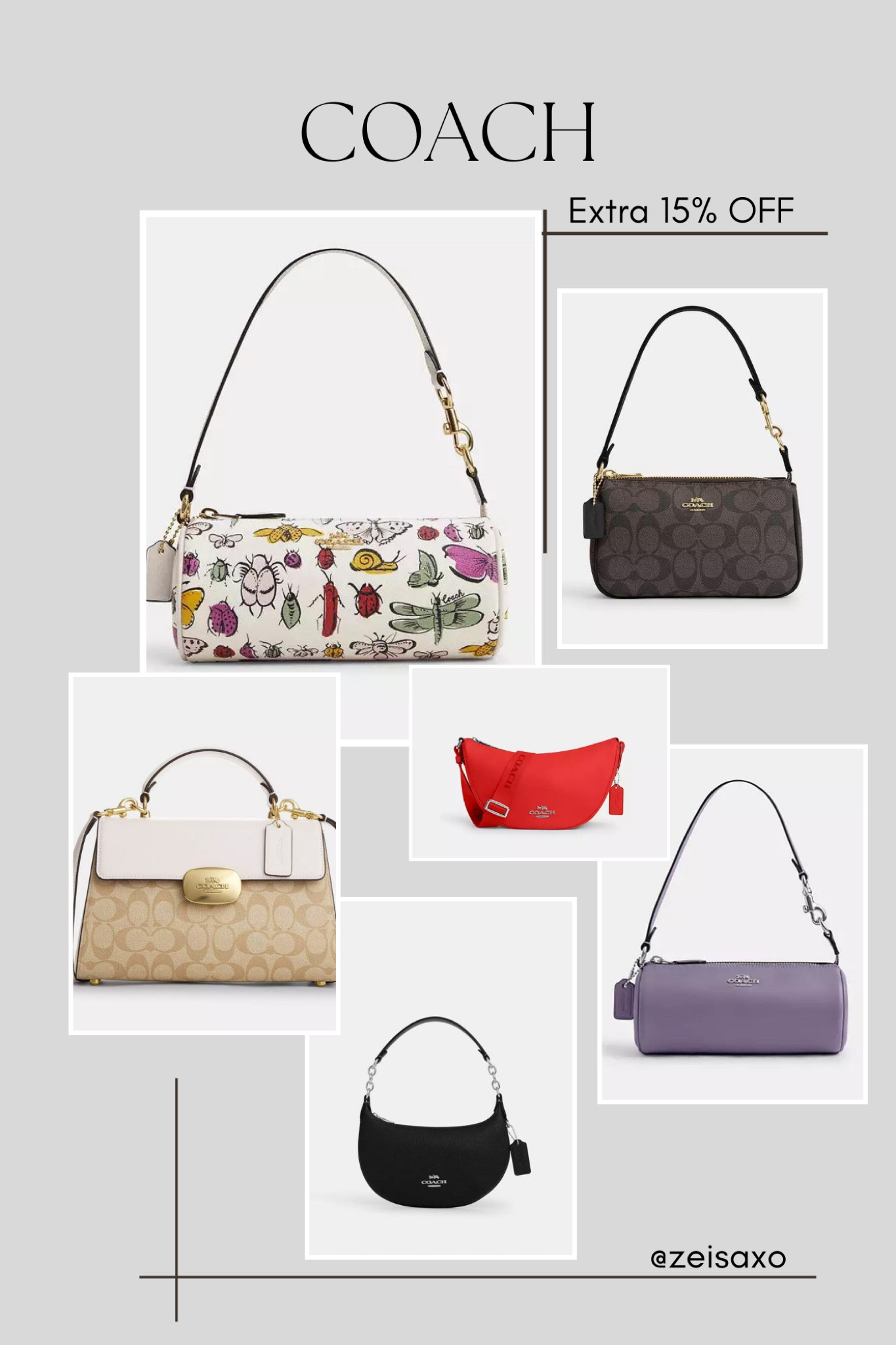 COACH is having a sale, and you get an additional 15% OFF at checkout! 

#LTKItBag #LTKSummerSales