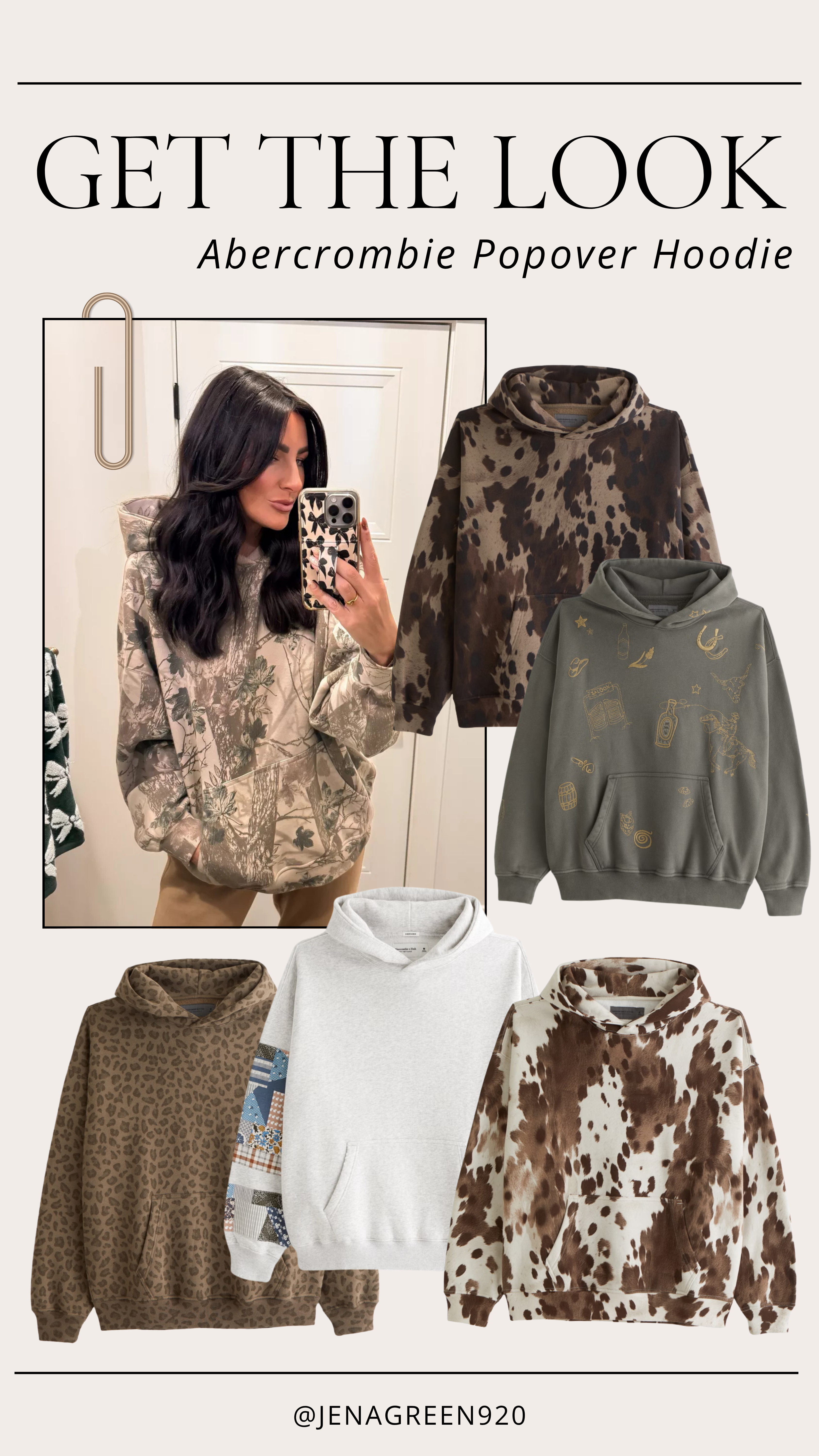 My favorite hoodie I have in so many prints is on sale!!! Abercrombie Sweatshirts and Sweatpants Sale - 20-50% Off | code AFFLEECE for extra 15% off | Popover Hoodie 

 #LTKSeasonal #LTKSaleAlert #LTKFindsUnder100