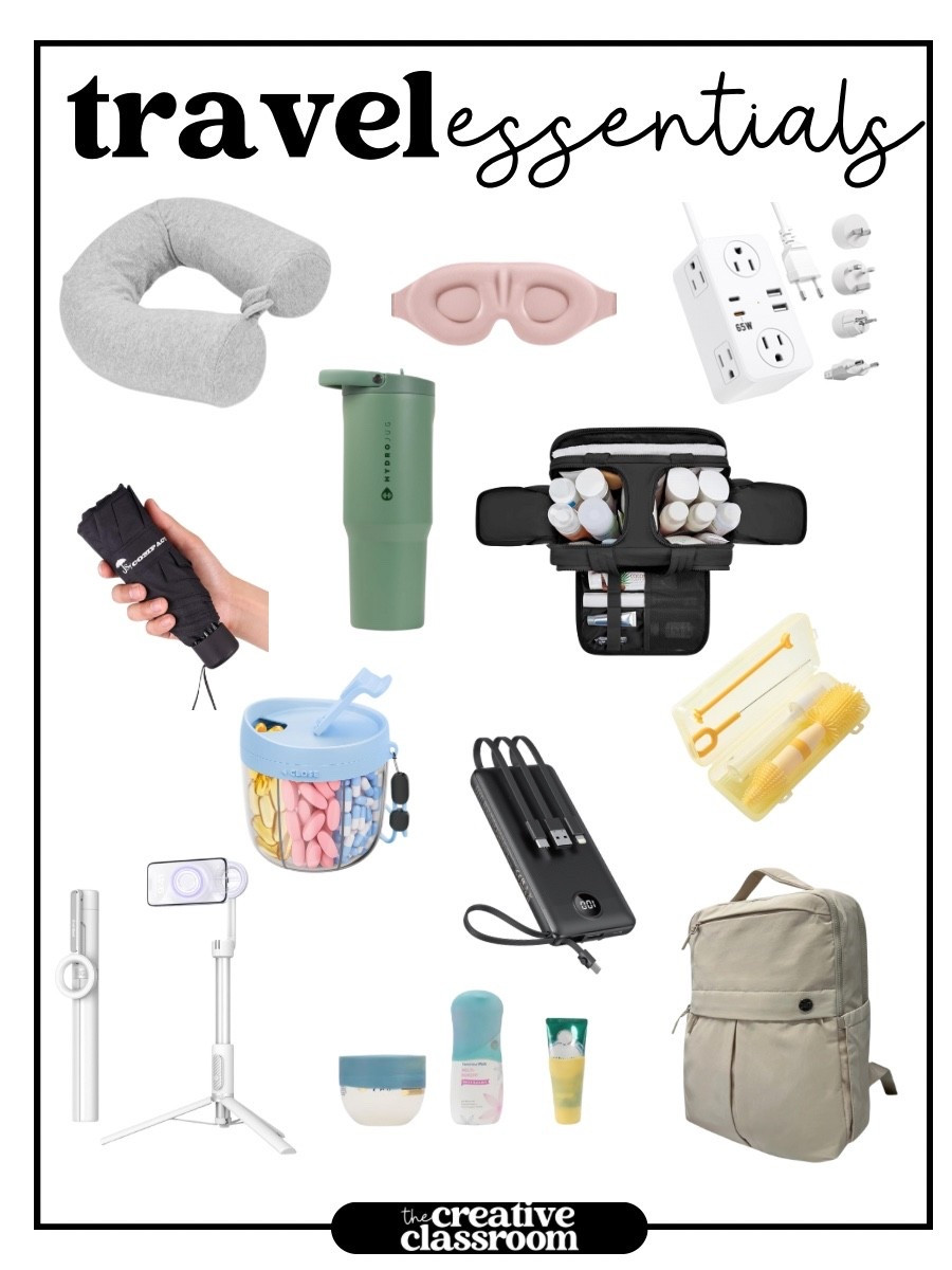 My international travel must haves from Amazon 