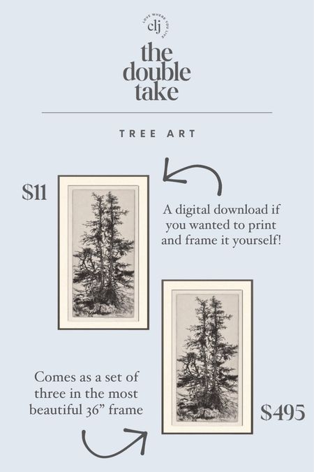 The Double Take: Tree Art

#LTKstyletip #LTKhome #LTKfindsunder50