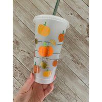 Pumpkin Starbucks Cup | Etsy (US)