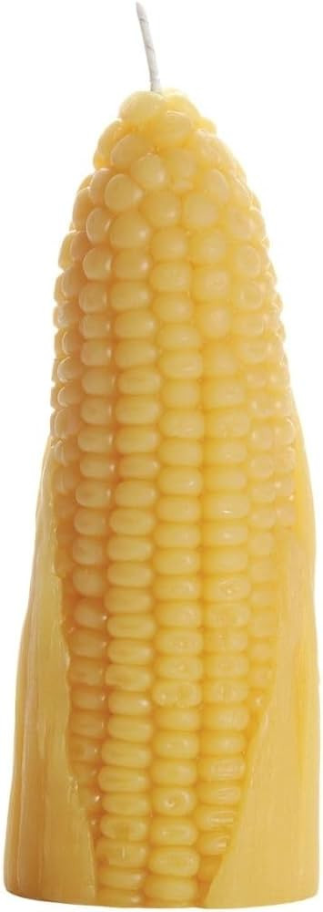 Big Dipper Wax Works Corn Candle,24-Hour Long Burn, Pure Beeswax Sculpted Candle, 2" x 5", Fall C... | Amazon (US)